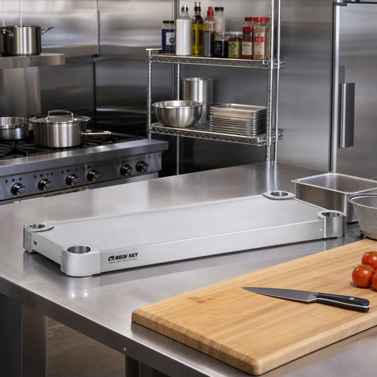 Product image #3 for Quik-Set 42-Inch x 24-Inch Solid Flat Shelf with Marine Edge