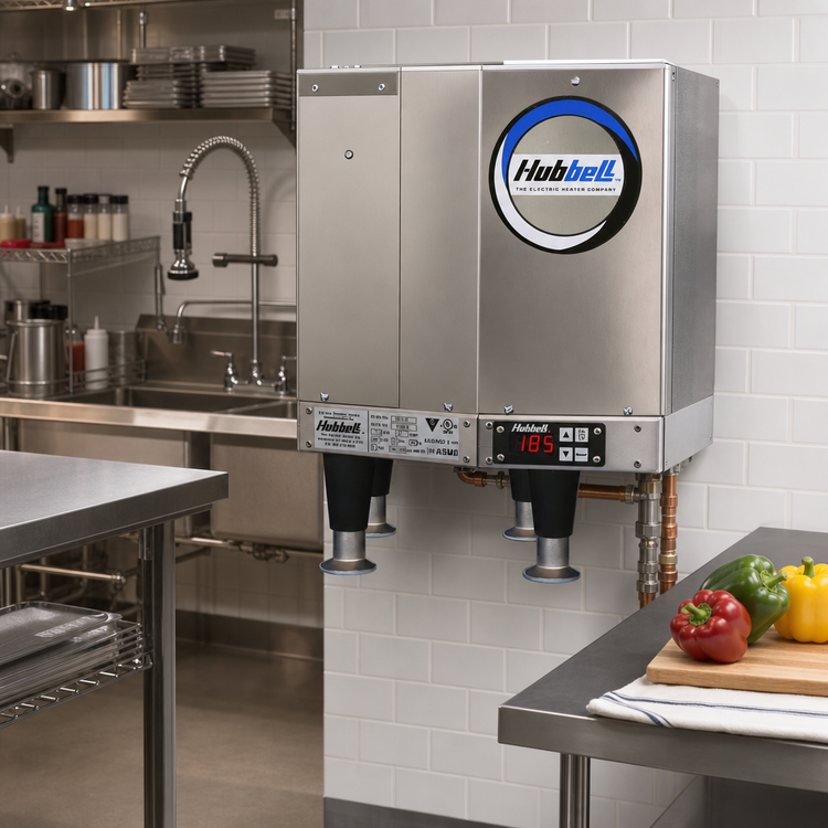 Product image #2 for Hubbell J311 11.4 kW Electric Booster Heater with 3-Gallon Tank