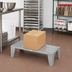 Thumbnail image #2 for Channel Manufacturing EXD2460 E-Channel Aluminum Dunnage Rack, 60 x 24 x 12 Inch, 3,500 lb. Capacity