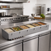 Thumbnail image #2 for Vollrath 6-Well Drop-In Electric Hot Food Well Unit with Individual Infinite Controls, 208V