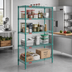 Thumbnail image #2 for EagleGard 4-Tier Wire Shelving Starter Unit with QuadTruss Shelves, 48W x 18D x 63H