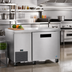 Thumbnail image #2 for Hoshizaki Steelheart ULR46B Undercounter Reach-In Refrigerator, One Section, One Solid Door, Side-Mount, 46-Inch Wide, Stainless Steel