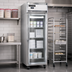 Thumbnail image #2 for Continental Refrigerator 1FNSSGD One-Section Display Reach-In Freezer with Narrow Hinged Glass Door