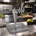 Thumbnail image #2 for Glastender Cobra 3-Faucet Countertop Air-Cooled Draft Dispensing Tower, Mirror Finish