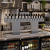 Thumbnail image #2 for Glastender Double-Sided Glycol-Cooled Draft Dispensing Tower, 24 Faucets, 2 Columns, Countertop, Grainline Finish