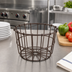 Thumbnail image #2 for American Metalcraft Large Round Bronze Wire Serving Basket, 7-Inch Top Diameter