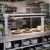 Thumbnail image #2 for Hatco Glo-Ray Designer Dual Strip Heater with Lights, 63-1/2 Inch Wide, Aluminum, 2.4 kW