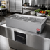 Thumbnail image #2 for Hatco CWBP-4 4-Pan Full-Size Drop-In Refrigerated Well, Top Mount, Self-Contained R-290
