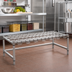Thumbnail image #2 for Eagle Group Stainless Steel Wire Dunnage Rack, 48 x 18 x 14 Inches, 1,300 lb Capacity