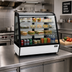 Thumbnail image #2 for Omcan Countertop Curved Glass Refrigerated Display Case, 48 Inch, 7.94 Cu. Ft.