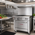 Thumbnail image #2 for Southbend Ultimate 36-Inch Gas Restaurant Range with 2 Star/Sauté Burners, 24-Inch Griddle, and Convection Oven