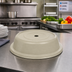 Thumbnail image #3 for Cambro Versa Camcover Round Fiberglass Plate Cover, 10-3/16 Inch Inside Diameter, Antique Parchment