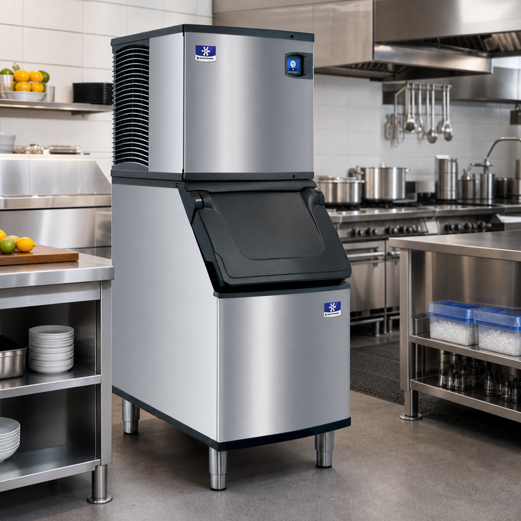 Product image #2 for Manitowoc Indigo NXT Air-Cooled Self-Contained Half-Dice Cube Ice Maker, 320 lb./Day