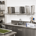 Thumbnail image #2 for Metro SmartWall Life 36-Inch Wall-Mounted Tray Drying Rack