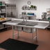 Thumbnail image #2 for Eagle Group 72-1/4-Inch Two-Compartment Drainboard Sink with Left and Right 18-Inch Drainboards