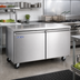 Thumbnail image #2 for Aurora 60-Inch Two-Section Undercounter Freezer, 15 Cu. Ft., Rear-Mount Self-Contained Refrigeration