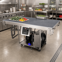 Hatco 24 Inch Simulated Stone Built-In Flush Top Cold Shelf with Self-Contained Refrigeration