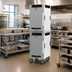 Thumbnail image #3 for Metro HotBlox Narrow 16-Pan Dual Cavity Mobile Insulated Holding Cabinet, Digital Touchscreen, Solid Doors
