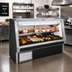 Thumbnail image #2 for Howard-McCray 34E Series Double Duty Endless Design Self-Contained Deli Meat & Cheese Service Case, 124-1/2-Inch, Black Exterior, LED Lighting