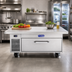 Thumbnail image #2 for Randell FX Series 52-Inch Self-Contained Flexible Refrigerator/Freezer Chef Stand with Single Drawer