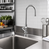 Thumbnail image #2 for T&S Brass Single Pantry Deck-Mount Gooseneck Faucet