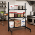 Thumbnail image #2 for Metro SmartLever 30 x 48 Cantilevered Shelving Starter Kit