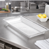 Thumbnail image #2 for American Metalcraft Rain Collection 18-Inch Rectangular Clear Polystyrene Rain Tray, 92 oz.