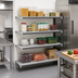 Thumbnail image #2 for Cambro Camshelving Elements XTRA 4-Tier Solid Stationary Add-On Shelving Unit, 21