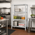 Thumbnail image #2 for Channel Lifetime Tough 3-Shelf Tubular Aluminum Dunnage Shelving, 48 x 24 x 64 Inches