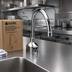 Thumbnail image #2 for Battery-Powered Touchless Electronic-Eye Faucet Controller, Splash-Mounted, 6 Volt Replacement Part