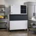 Thumbnail image #2 for Hoshizaki KM-1601SWJ3 Stackable Crescent Cube Ice Maker, Water-Cooled, 48 Inch Wide, 3-Phase