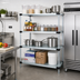 Thumbnail image #2 for Quantum Solid Shelving Starter Kit with 4 Solid Shelves, 48