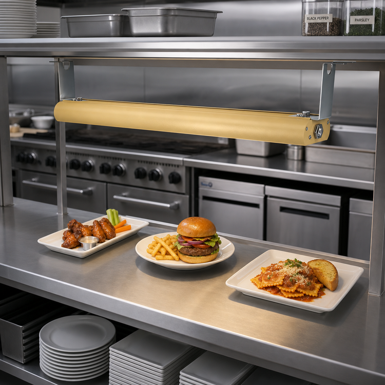 Product image #2 for Vollrath 48-Inch Low Profile Unlighted Strip Heat Lamp, 208V