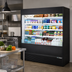 Thumbnail image #2 for 72-Inch Vertical Air Curtain Merchandiser Open-Air Cooler with 8 Adjustable Shelves