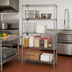 Thumbnail image #2 for Quantum Chrome Plated Wire Shelving Starter Kit, 48 x 12 x 63 Inch