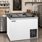 Thumbnail image #2 for Master-Bilt Products DC-6D Chest Ice Cream Dipping Cabinet, 8-Tub Display/5-Tub Storage, Self-Contained Refrigeration