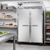 Thumbnail image #2 for Continental Refrigerator 2FSNSA Two-Section Shallow Depth Reach-In Freezer