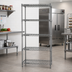 Thumbnail image #2 for Eagle Group Valu-Master 5-Tier Wire Starter Shelving Unit, 30 x 24 x 74 Inches, Pewter Gray Epoxy Finish