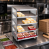 Thumbnail image #2 for Hatco Glo-Ray Pass-Thru Countertop Pizza Warmer with 4 Slanted Shelves