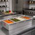 Thumbnail image #2 for Hatco HWBH-43 Rectangular Drop-In Heated Well for 4 1/3-Size Pans