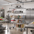 Thumbnail image #2 for Quantum 21-Inch Overhead Track Mobile Shelving Kit with 74-Inch Posts