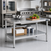 Thumbnail image #2 for New Age Aluminum Knock-Down Undershelf for 36-Inch x 24-Inch Work Table