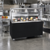 Thumbnail image #2 for Vollrath 2-Series Affordable Portable™ 60 Inch Mobile Utility Station with Stainless Steel Top, Buffet Breath Guard, and Solid Base