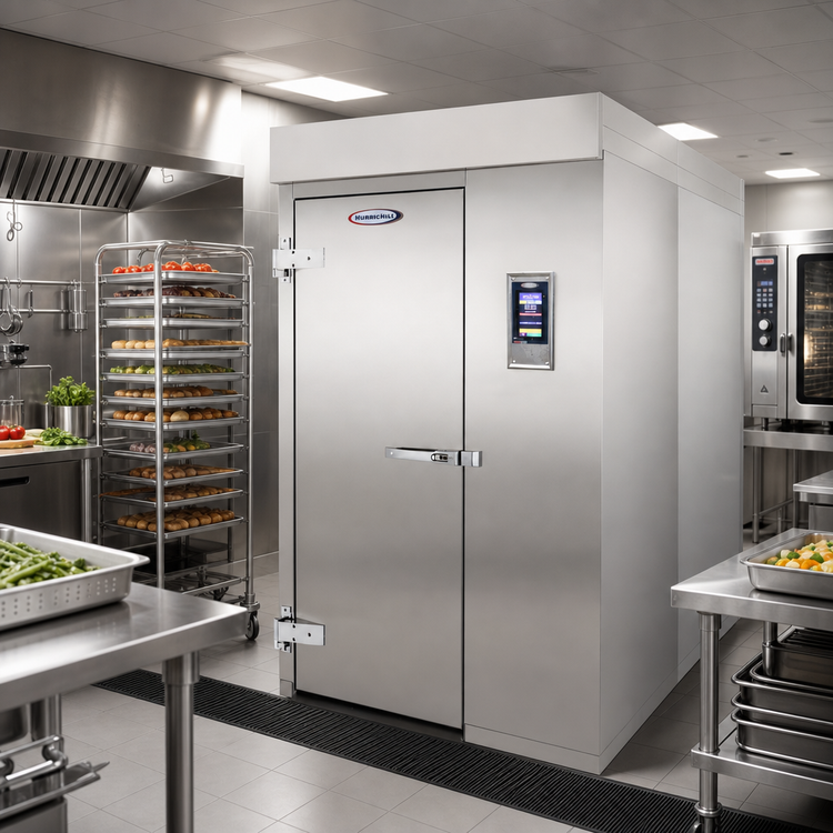 Product image #2 for HURRiCHiLL Modular Roll-In Blast Chiller/Shock Freezer, Remote Refrigeration, 2-Trolley Capacity