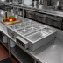 Thumbnail image #2 for Hatco HWBI43-6 Drop-In Modular/Ganged 6-Well Heated Well, 4/3-Size Pan Capacity