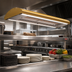 Thumbnail image #2 for Hatco Glo-Ray Curved 54-Inch Lighted Infrared Strip Heater with Dual LED Lights