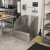 Thumbnail image #2 for John Boos Flush Mount Stainless Steel Mop Sink with Stainless Steel Grate