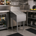 Thumbnail image #2 for Krowne Royal Series Freestanding Underbar Drainboard, 18 x 24 Inch, Stainless Steel