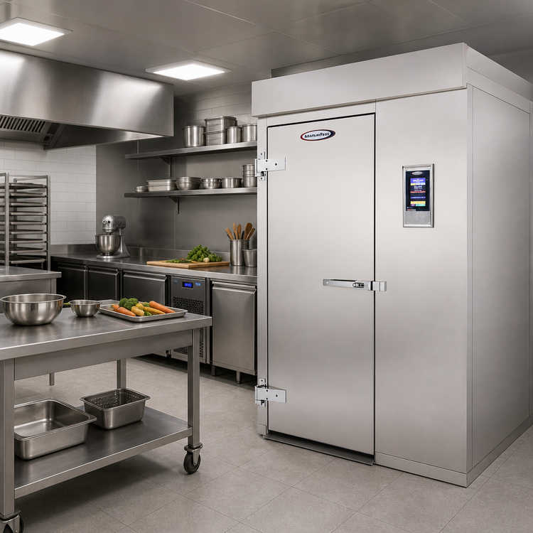 Product image #2 for HURRiCHiLL Modular Roll-In Blast Chiller/Shock Freezer, Remote Refrigeration, 1-Trolley Capacity