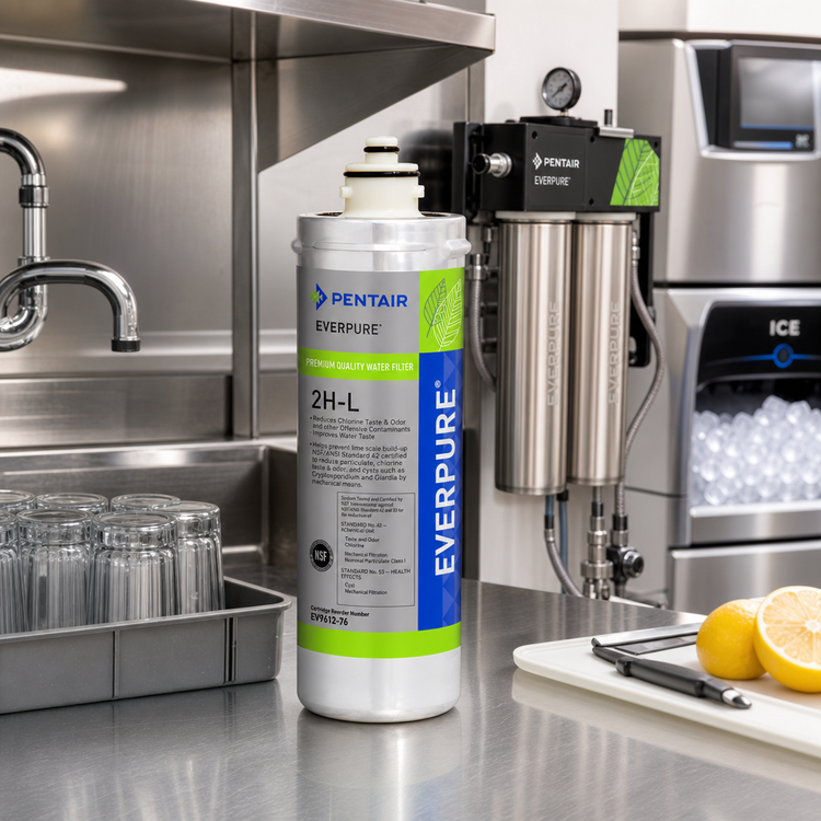 Product image #2 for Everpure 2H-L Water Filter Cartridge, 750-Gallon, 0.5 GPM, 0.5-Micron